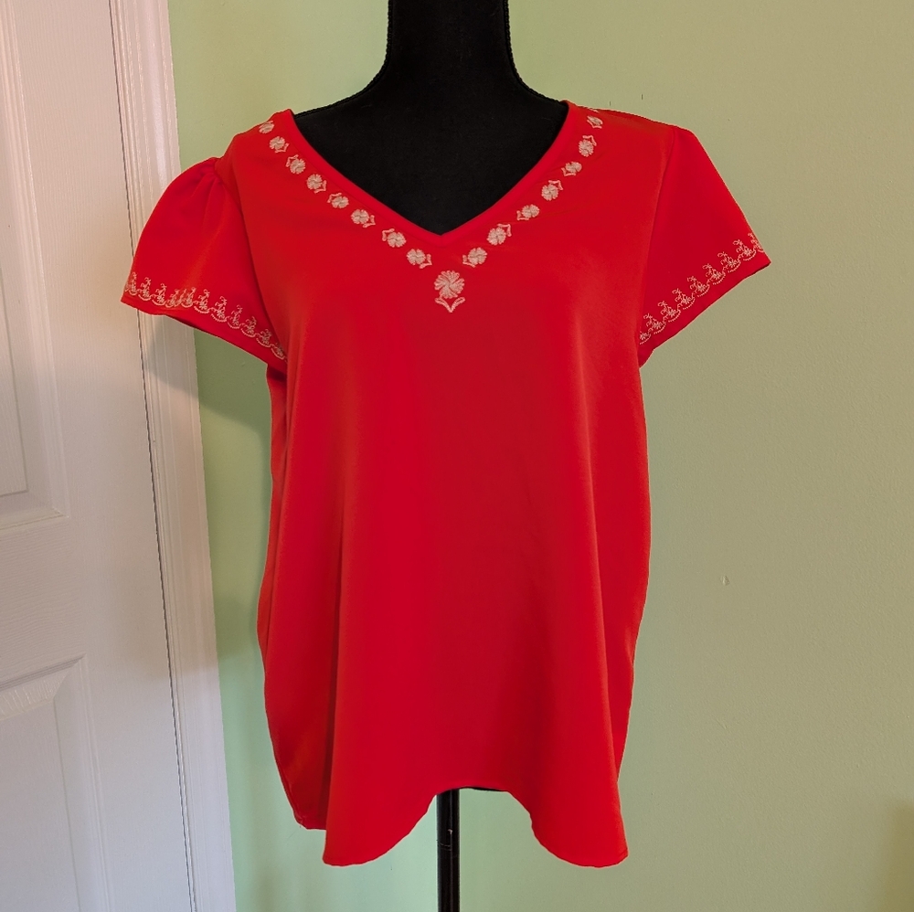 Vibrant blouse